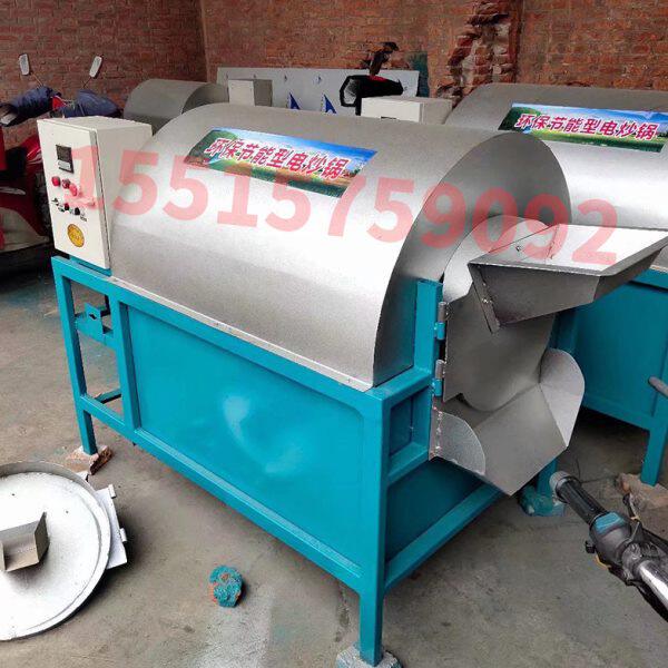 机菜籽板栗滚筒小型芝麻 电加热 花生瓜子商用炒料电炒锅炒货机