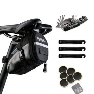自行车后座包尾包骑行装备鞍座包工具包自行车维修工具组13196