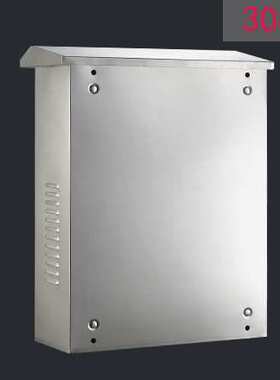 联谷304#不锈钢户外箱800*1000*250mm/IP55室外箱防水箱(304#钢)