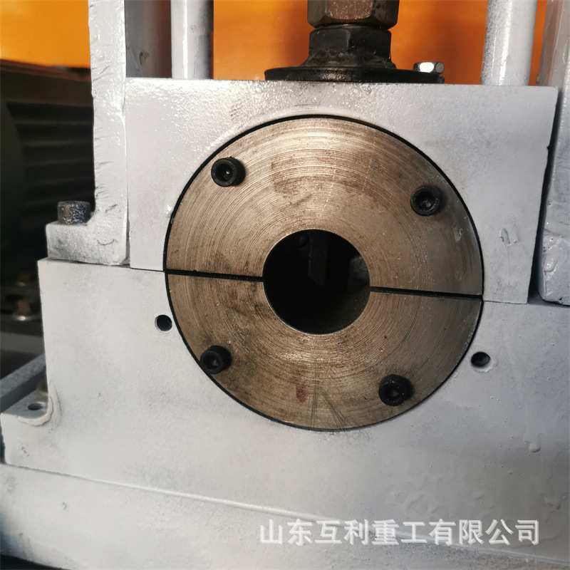 不锈钢圆管六角棒去毛刺机 全自动数控单头液压倒角机 圆钢倒角机