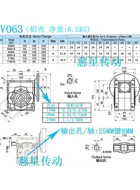 余姚慈溪NMRV减速机蜗轮蜗杆减速机 RV减速B14法兰厂家现货
