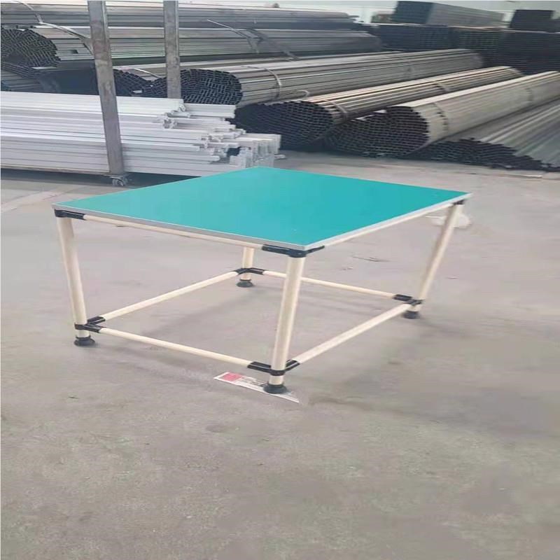 湖南应作 流 -GZT1u2水线操作台仓库供打包台 精益管工台