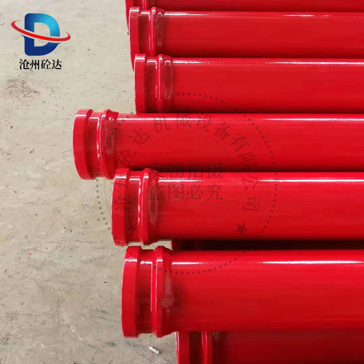 DN80混凝土输送5米砂浆泵管通铺耐磨泵管砼泵无缝地泵管