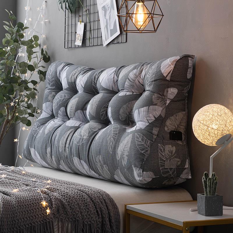 靠枕护靠垫枕g板沙发包抱三角大号床上榻榻米软枕床头腰靠背双人