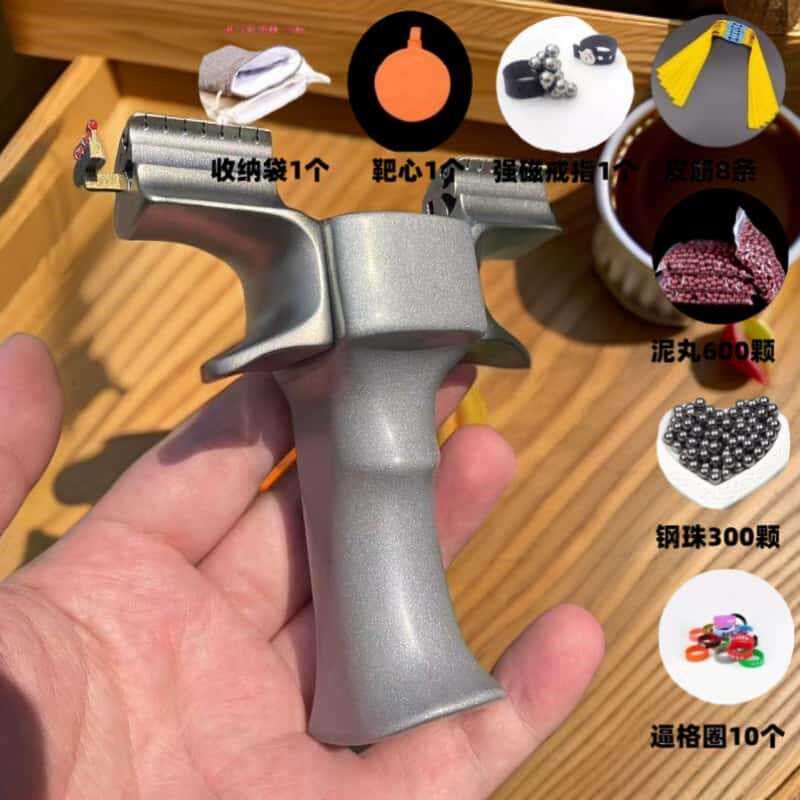 新款9025大弓门龙齿大象战斧暗扣大象龙齿大牛R暗扣快压夹片不锈