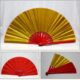 扇响演精品白色黑舞蹈扇表扇定制红双双面银色色太极扇功夫扇可金