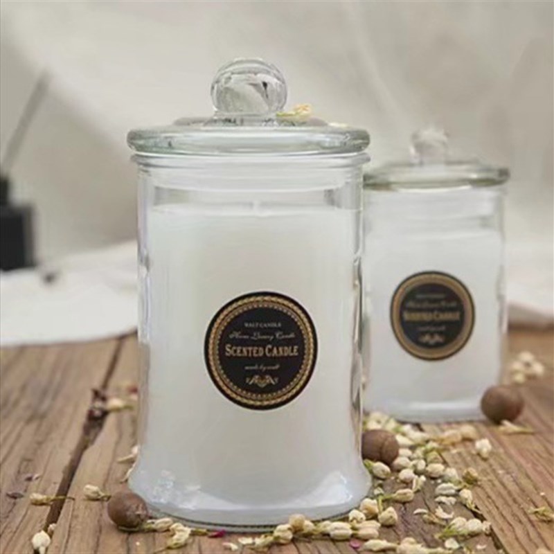 香薰蜡烛  玻璃杯蜡  除烟蜡烛 欧式蜡烛 O玻璃罐蠟燭 一件24个