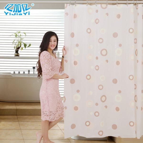亿加亿浴帘布环保EVA塑料防霉防潮防水浴室隔断挂帘子布门帘,家庭/个人清洁工具,浴帘,淘宝优惠券,粉丝福利购,淘宝优惠卷