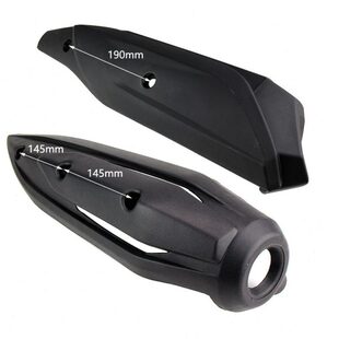 罩外壳鬼火摩托车福喜GT排气管外排气管PR迅罩尼龙P全包鹰防烫罩