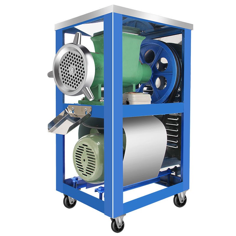 大型电动绞肉机商用碎骨机绞鸡鸭架E鱼搅肉辣椒机绞面养殖场大功