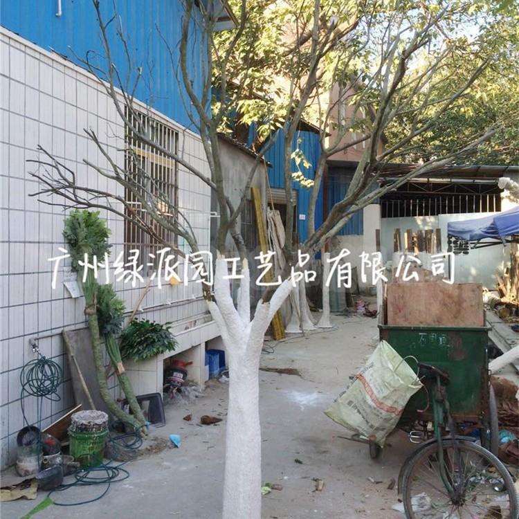 仿真枯树枝 假树枝 白树枝 造型树枝 枯树枝 展览馆装饰人造枯树