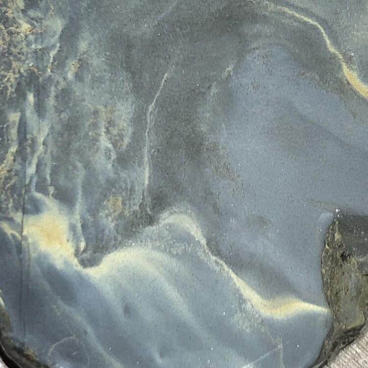 歙砚龙尾砚老坑天然原石砚材料金星罗纹眉纹婺源长方砚台文房用品