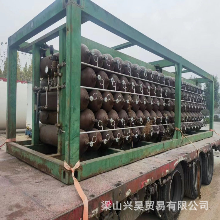 兴昊CNG气瓶集装格充装汇流