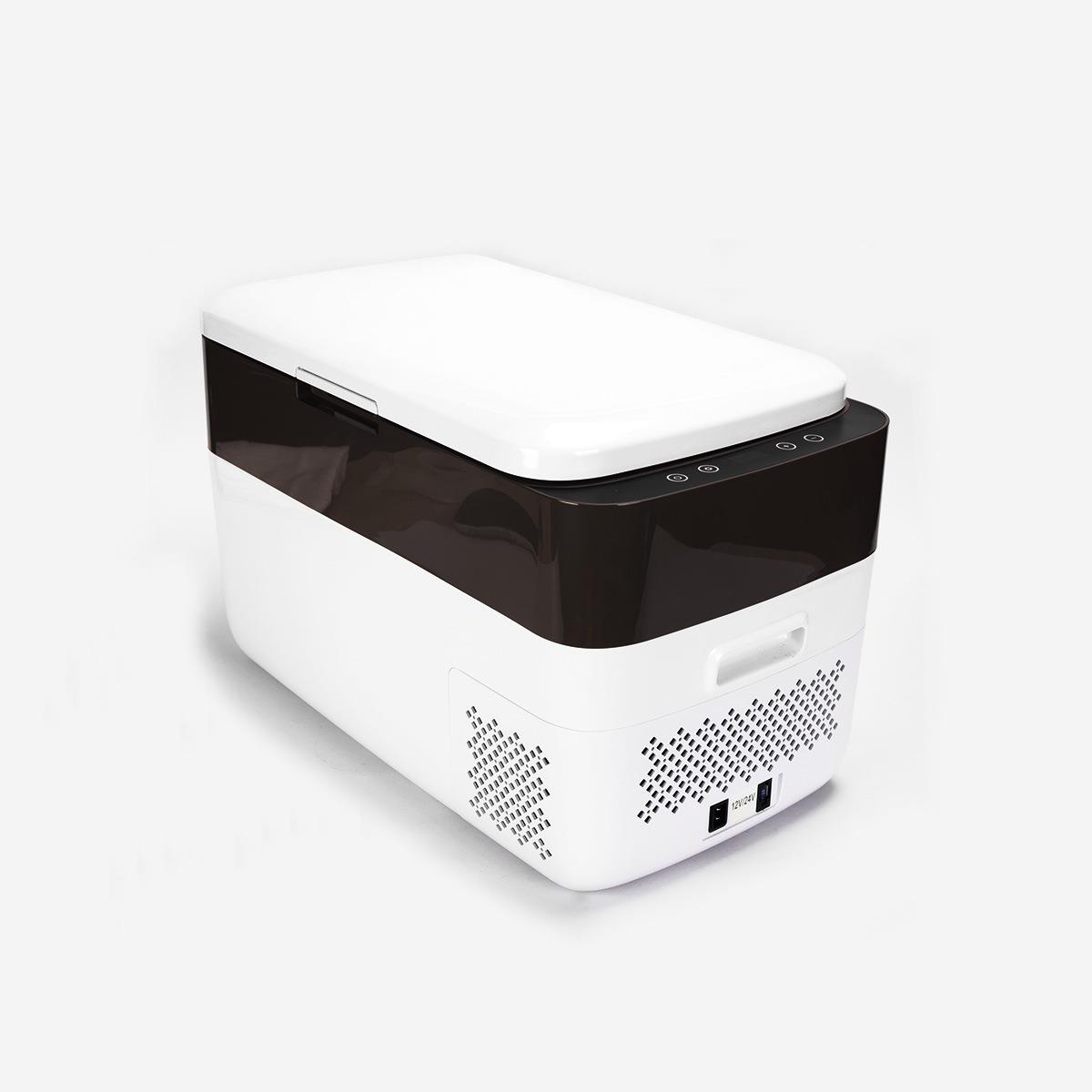 30L迷你小冰箱 压缩机12V/24V车家两用户外冷藏冷冻结冰车载冰箱