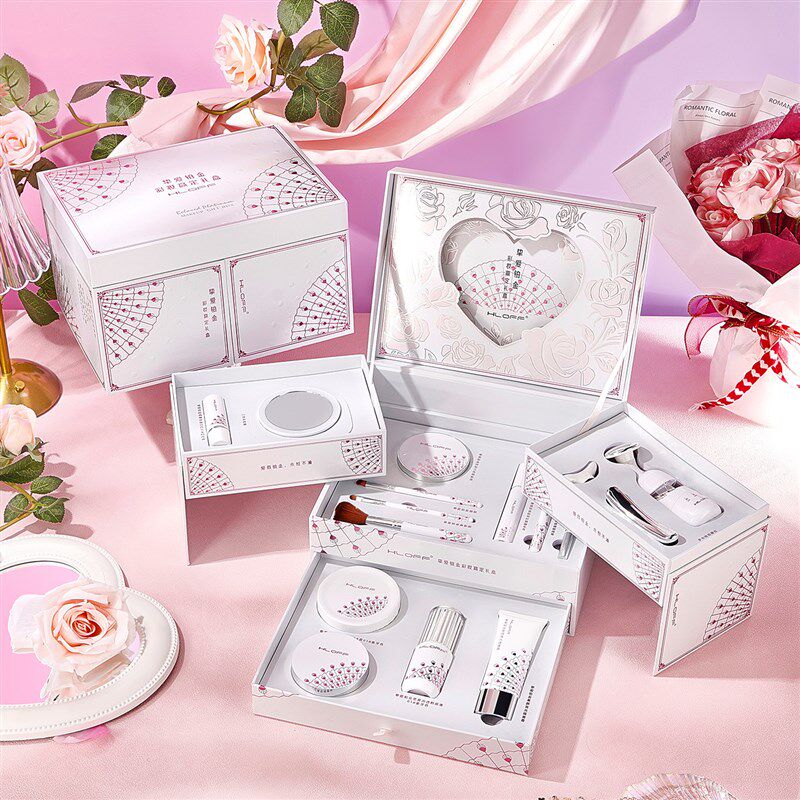 HLOFFc挚爱铂金彩妆礼盒七夕情人节生日礼物送女生全套化妆品套装