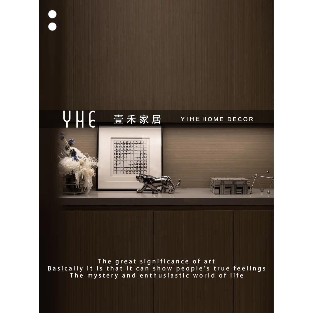 现代简约样板间玄关柜摆件饰品组合套装花器装饰画收纳盒装饰品类