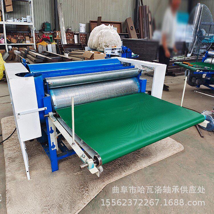 棉花羊毛梳理机80型单辊弹花机棉花旧被套翻新梳棉机