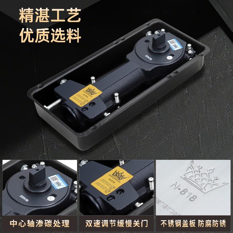 玻璃门地弹簧220B铝合金木门818有框无框玻璃重型通用322地璜配件