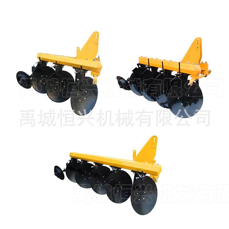 供应农业耕地小鱼圆盘犁农用圆盘犁拖拉机悬挂犁小鱼犁