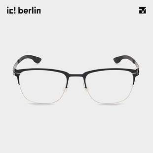 TheLoneWolfLarge berlin艾晰柏灵商务半眉眼镜超轻近视眼镜IC