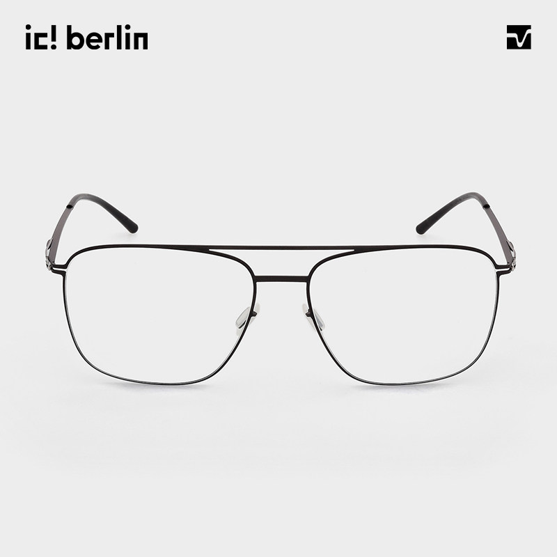 ic! berlin艾晰柏灵双梁近视眼镜框防蓝光可配度数眼镜架IC-Wes