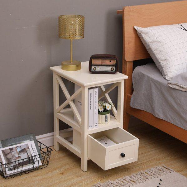 简约现代小型迷你床头柜韩式边角柜置物柜子超窄卧室40\30宽厘米,住宅家具,床头柜,淘宝优惠券,粉丝福利购,淘宝优惠卷