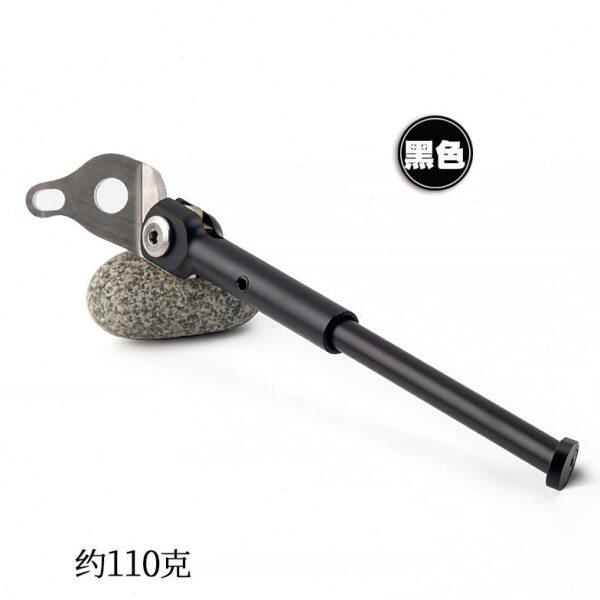 K3撑边折叠车航快拆脚铝合金单车14寸超轻小轴16寸大脚架撑脚撑布