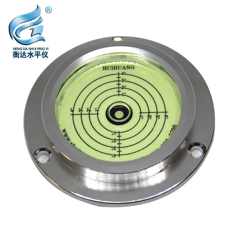 吊车水平仪万向水平气泡水准器打桩机水准泡泵车水准仪水平泡珠