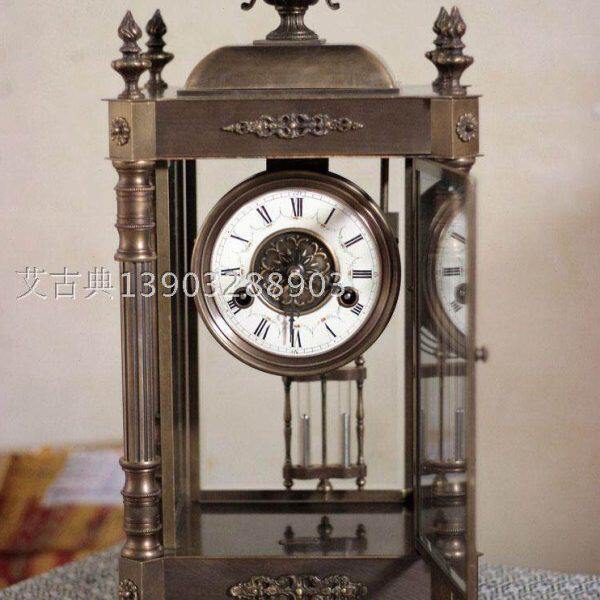 钟表钟表古典落地钟铸 欧式钟机械 铜仿古钟表钟表 表