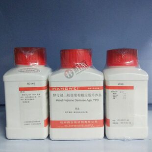 酵母浸出粉胨葡萄糖琼脂培养基YPD 250g/瓶 杭州微生物 M0144