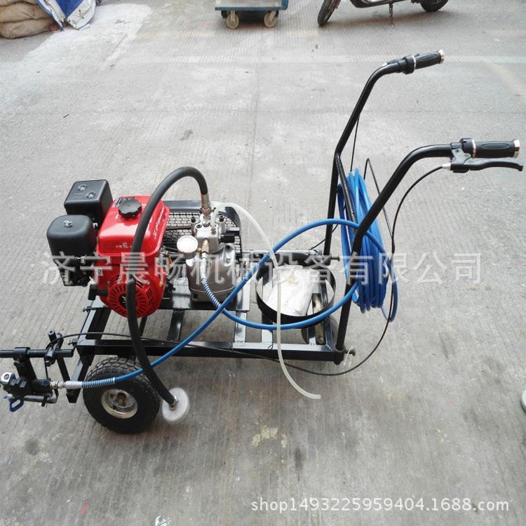 手推式马路划线机 冷喷马路划线车 现货冷喷路面划线机价格