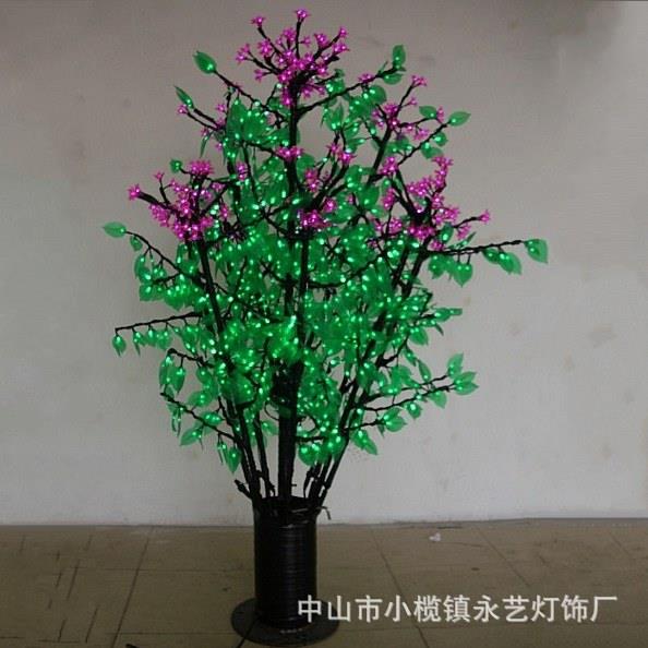 1.5米1.8米丁香树灯节日装饰LED发光树道路广场公园陈美灯光树