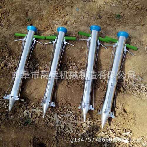 瓜果蔬菜移栽机 农用移苗栽植机 小型手动式不锈钢插秧机