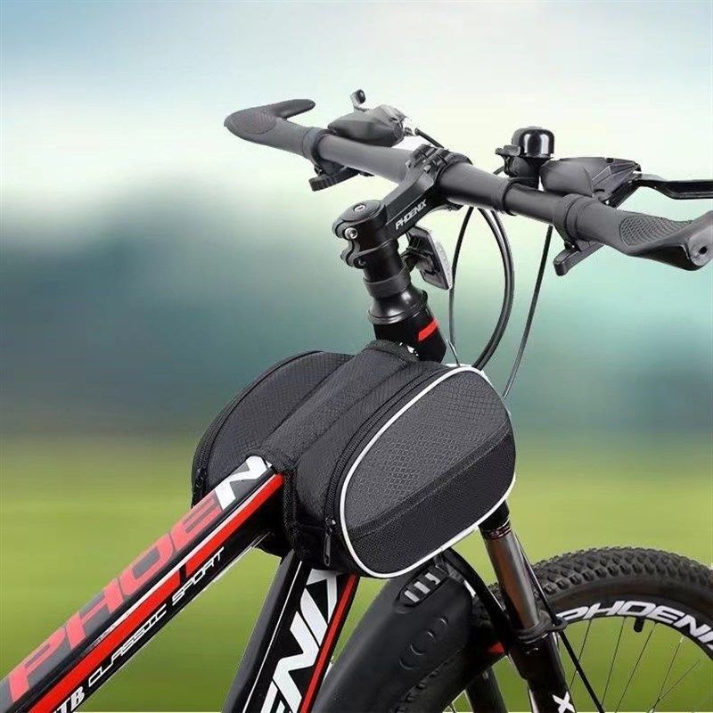 自行车包 上管包山地车前梁包手机包马鞍包骑行装备拉链包大容量,电动车/配件/交通工具,电动车挂包,淘宝优惠券,粉丝福利购,淘宝优惠卷