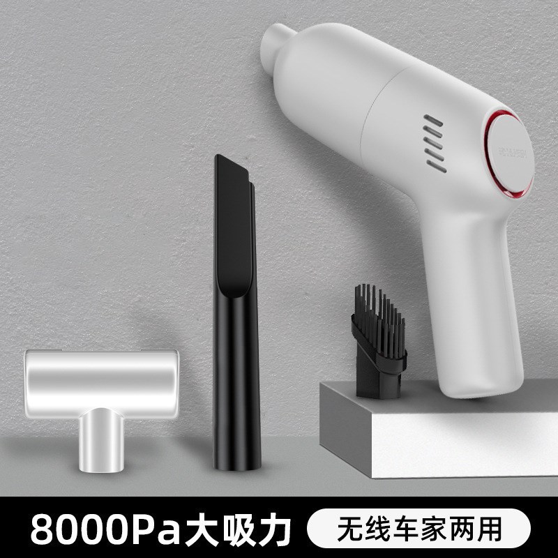 无线车载吸尘器便携式桌面手持小型迷你车用吸尘器大功率车家两用