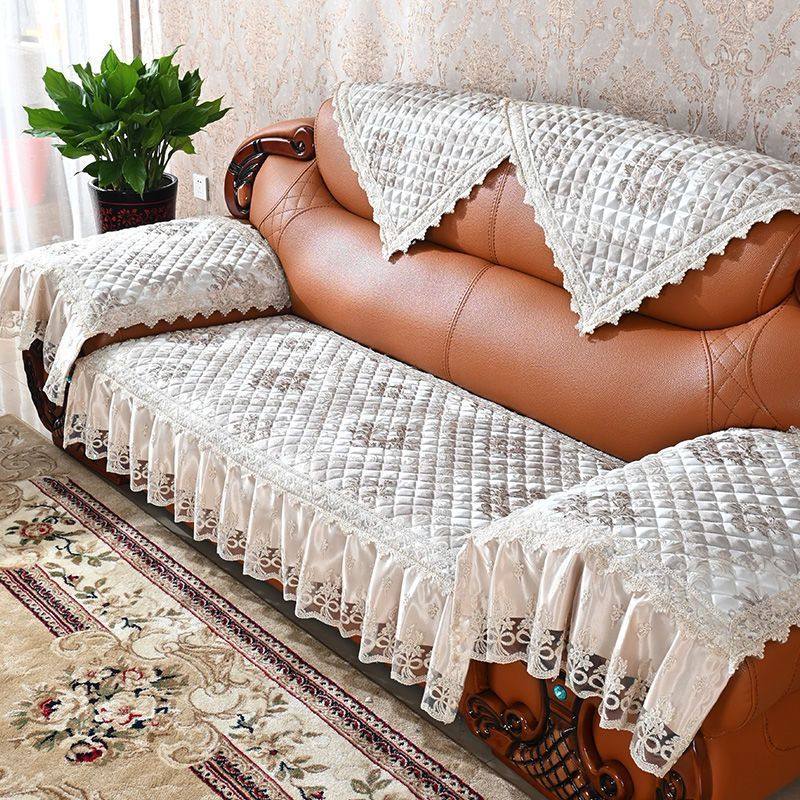 欧式四季通用防滑沙发垫 1+2+3组合老式真皮沙发套罩组合专用坐垫