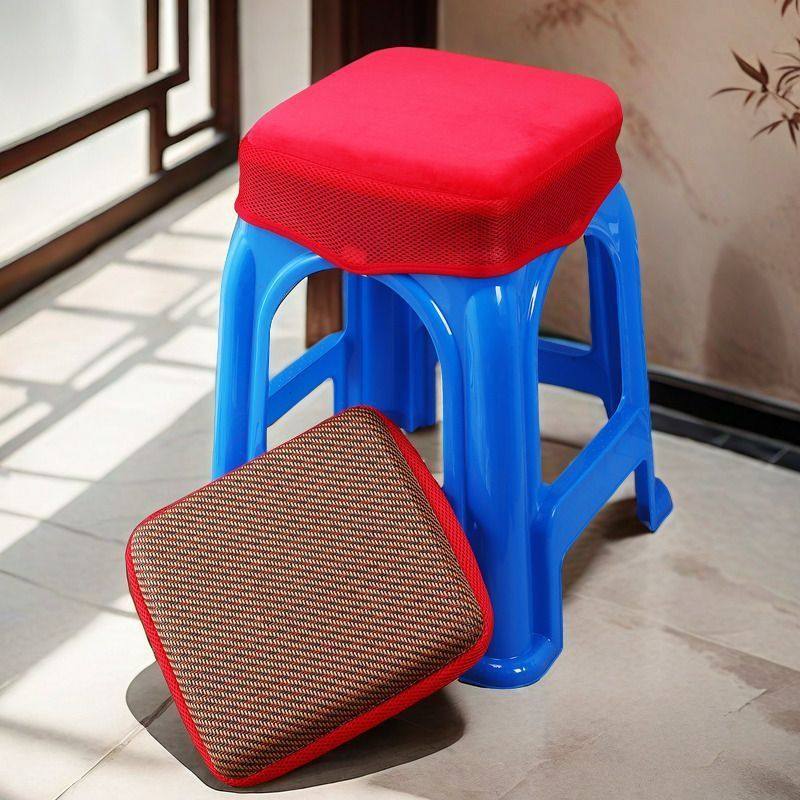 加绒坐垫藤席凉垫舒适胶凳子椅子座垫四季通用套罩软屁上班久坐,住宅家具,其它凳子,淘宝优惠券,粉丝福利购,淘宝优惠卷