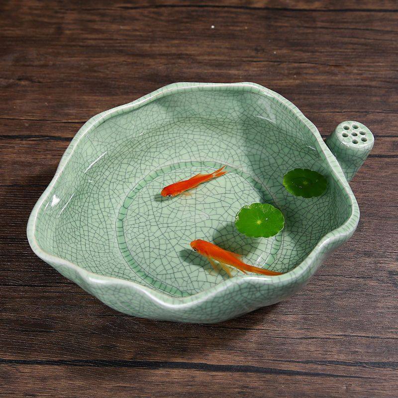 哥窑大号茶洗陶瓷茶渣缸家用茶具配件水洗茶杯盆器皿小号水盂笔洗,餐饮具,碗,淘宝优惠券,粉丝福利购,淘宝优惠卷