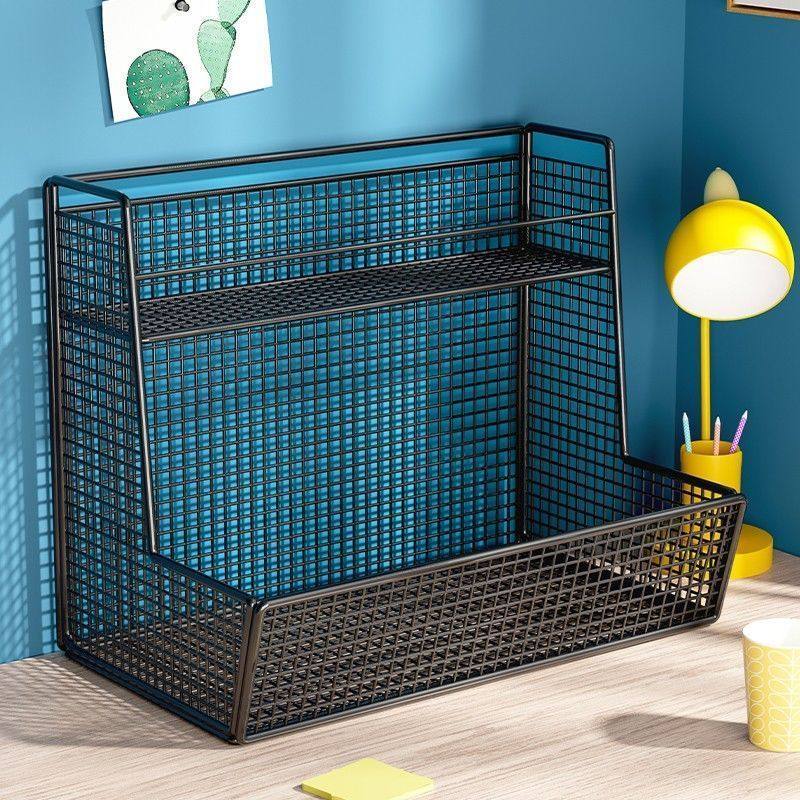 化妆品收纳架书架桌面置物架台面书架办公室桌上神器简易宿舍杯架,收纳整理,整理架/置物架/收纳架,淘宝优惠券,粉丝福利购,淘宝优惠卷