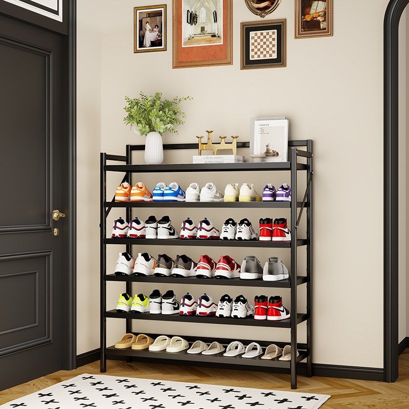 钢制免安装鞋架子家用门口多层折叠入户室内简易新款2025爆款鞋柜,住宅家具,鞋架,淘宝优惠券,粉丝福利购,淘宝优惠卷
