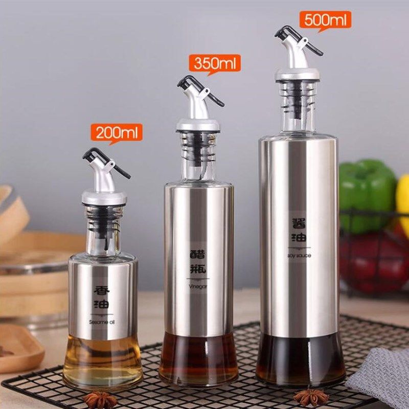 样板房厨具 现代软装家具厨房用品 不锈钢油壶 酱油瓶 醋瓶摆件,家居饰品,家饰软装搭配套装,淘宝优惠券,粉丝福利购,淘宝优惠卷