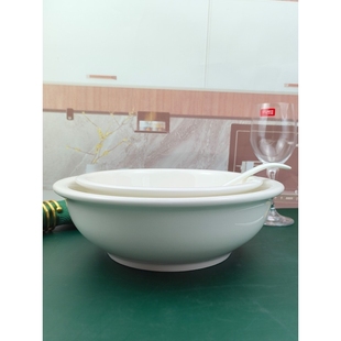 陶瓷汤碗大号家用2026新款酸菜鱼大碗商用10寸装汤的大汤碗白色9