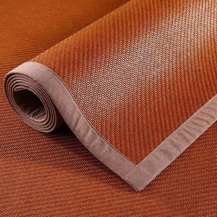 凉席夏天2024新款藤席天然纯藤草席家用夏季冰丝席子学生单人竹席,床上用品,藤席,淘宝优惠券,粉丝福利购,淘宝优惠卷