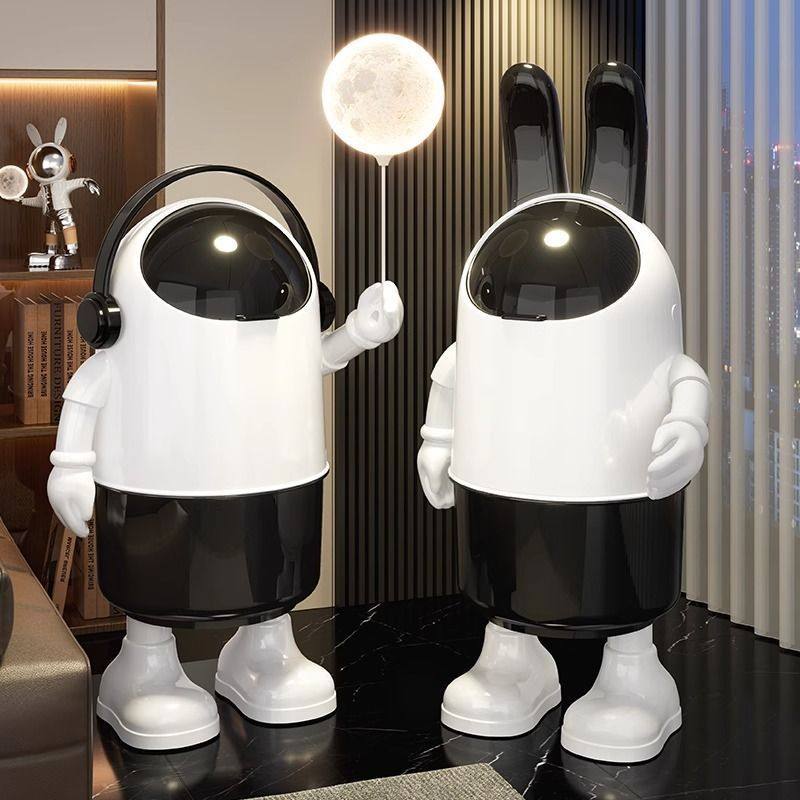 垃圾桶家用2025新款客厅轻奢高档带盖卧室卫生间大号大容量高颜值