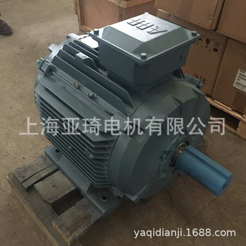 M2QA132M4A-J5-7.5KW  ABB户外防水无风叶风罩密封式电机