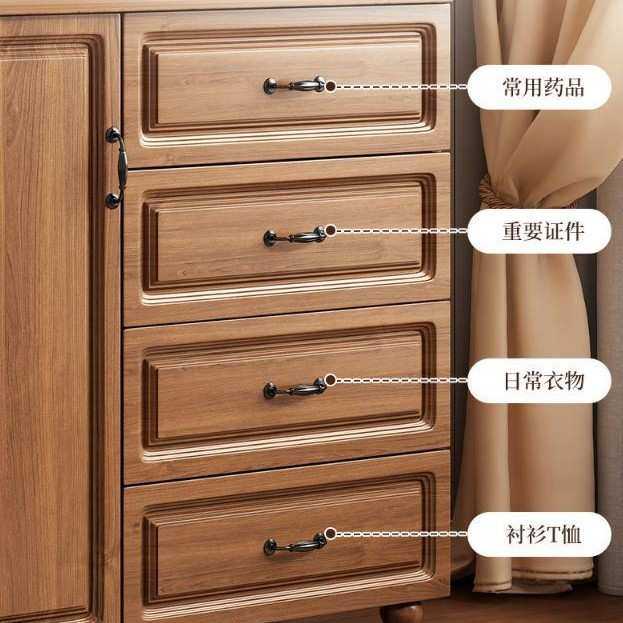 电视柜高款落地家用小户型简约现代出租房斗柜80cm高储物柜子