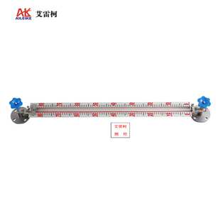 艾雷柯 玻璃管液位计 ALKLA102 不锈钢水箱玻璃管液位计