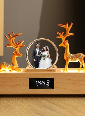 结婚礼物送新娘纪念日定制照片闺蜜女朋友高档实用新婚礼品送新人