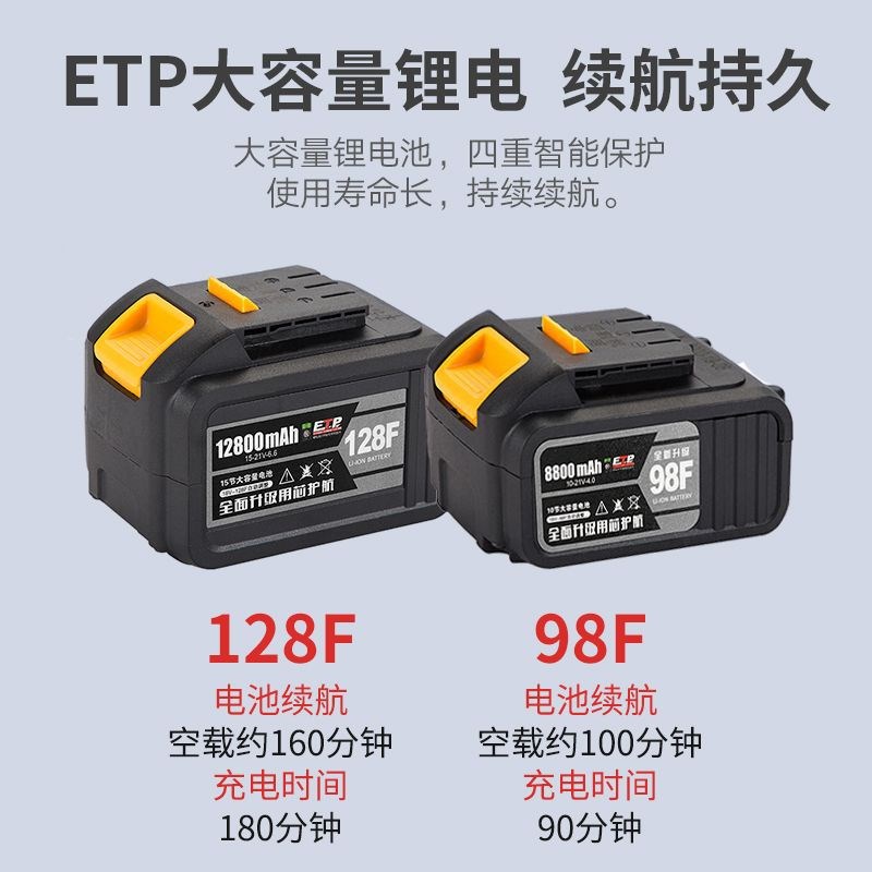 万至无刷48V电池通用电圆锯充电圆锯圆盘锂电手提切割机Y5/4寸电