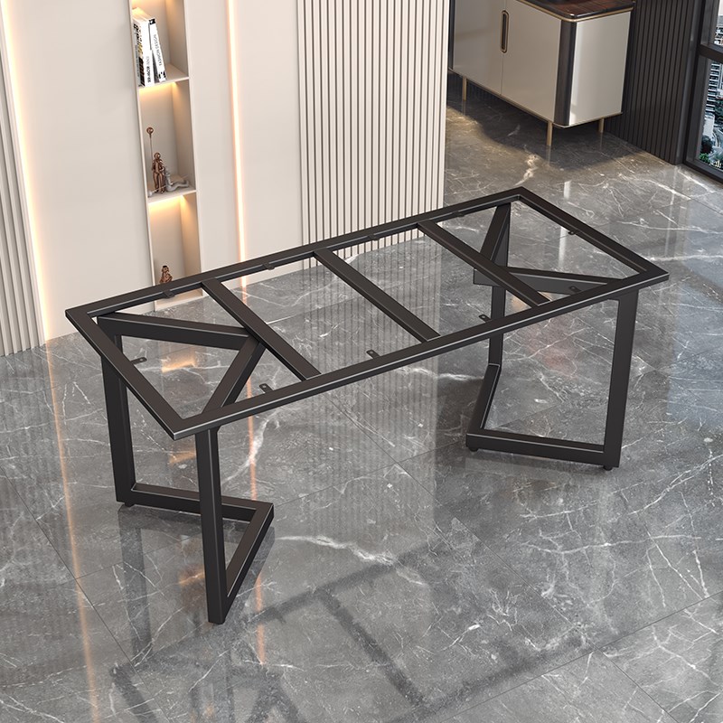 现货大理石桌腿岩板餐桌支架不锈钢桌架I大板办公桌脚金属茶桌底